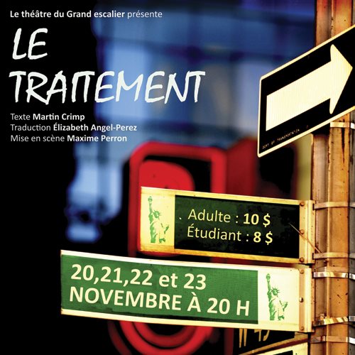 Affiche de la pièce de théâtre Le Traitement