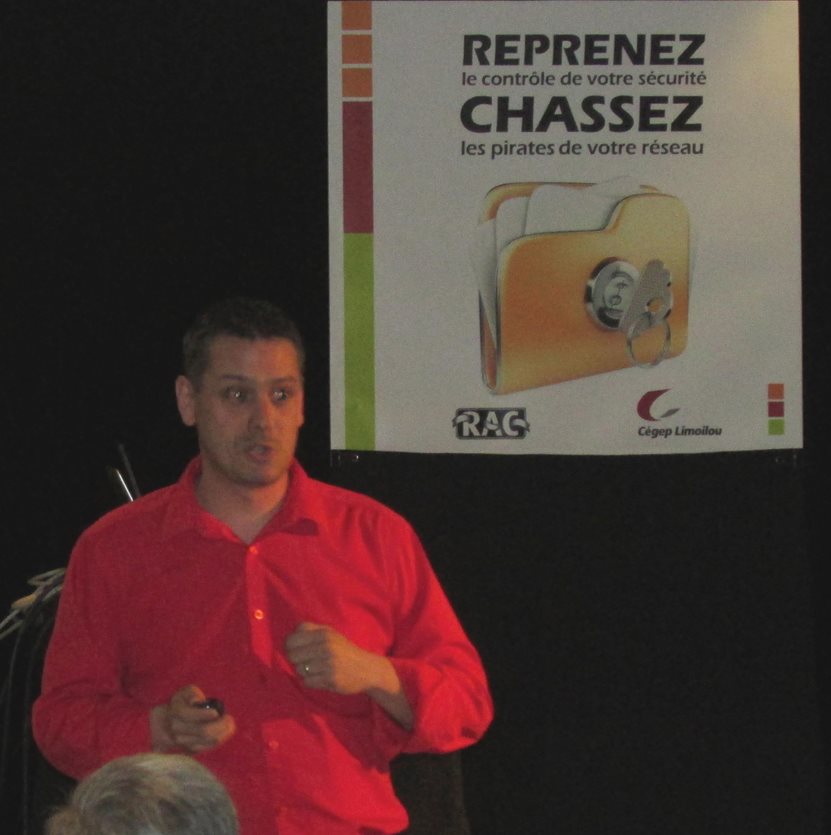 Conférencier en sécurité informatique