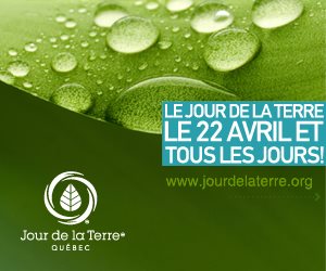 Bannière du jour de la Terre