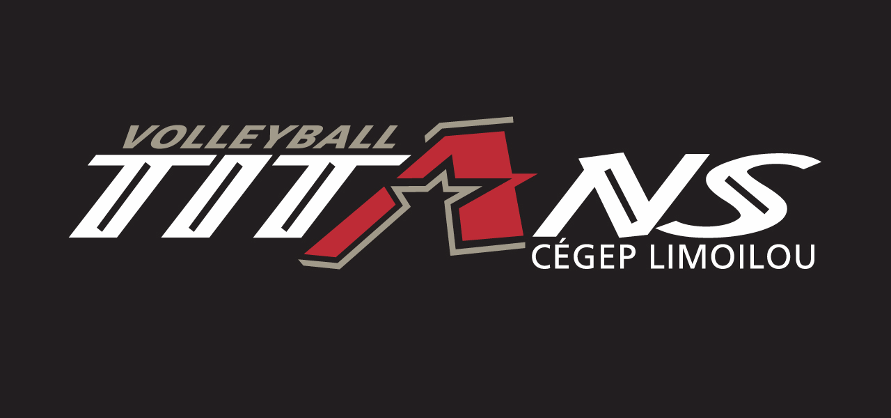 Logo équipes de volley des Titans du Cégep Limoilou
