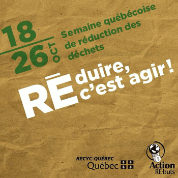 Visuel Semaine de reduction des dechets