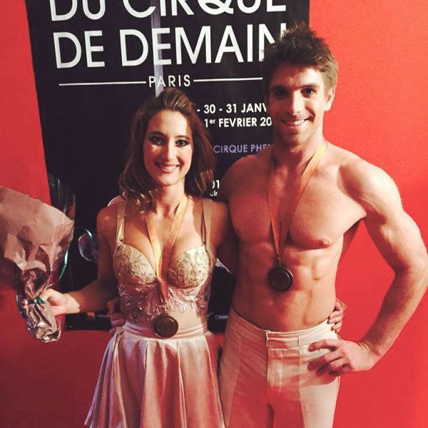 Catherine Audy et Alexis Trudel du Duo Catalexi