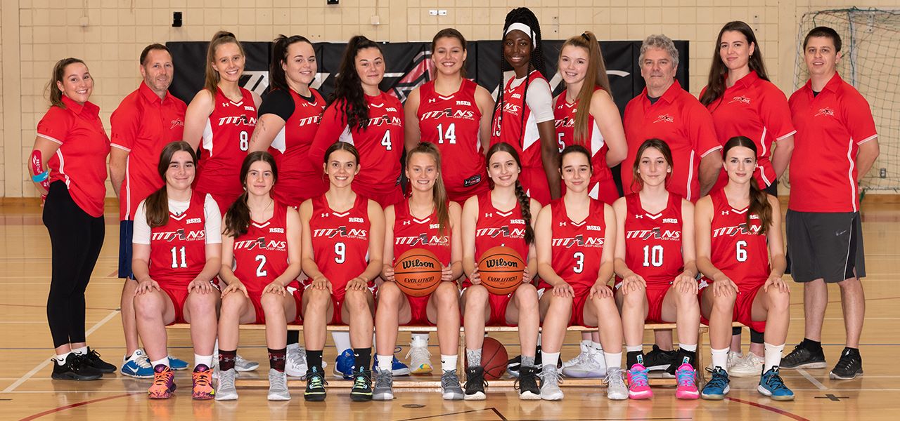 Équipe 2021-2022 de basketball féminin division 2