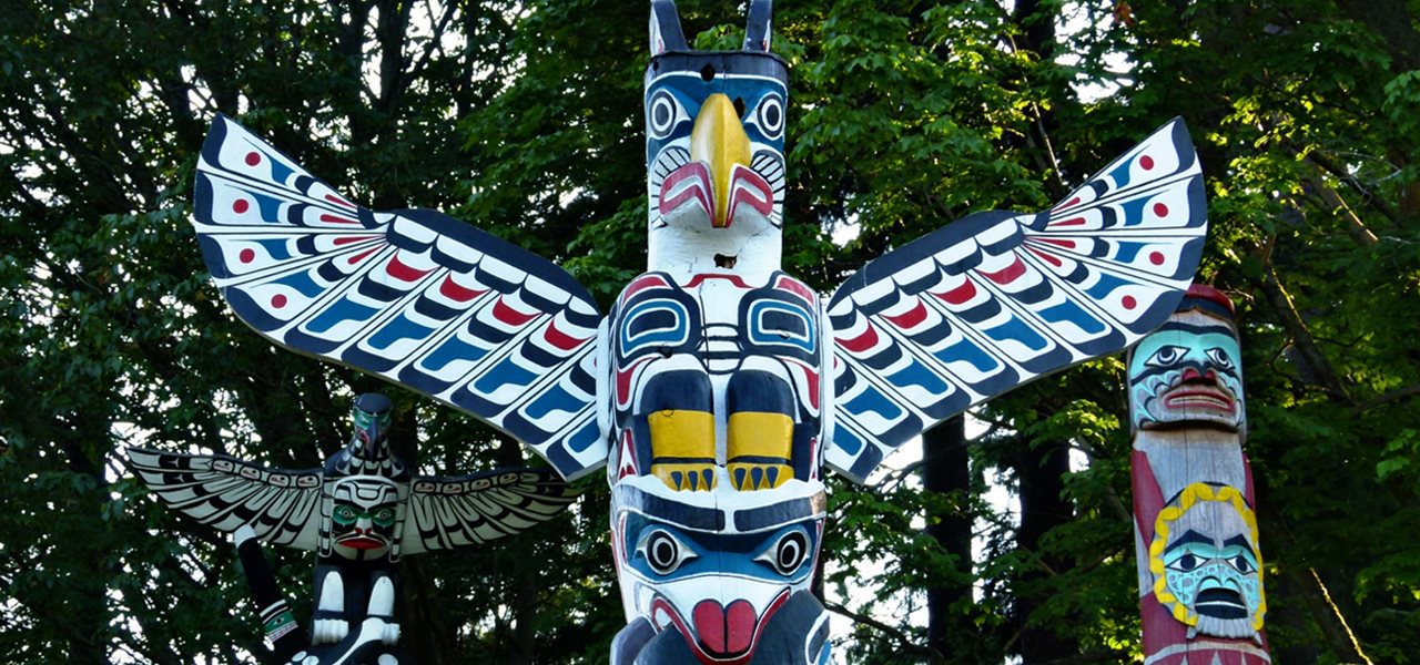 Totem amérindien