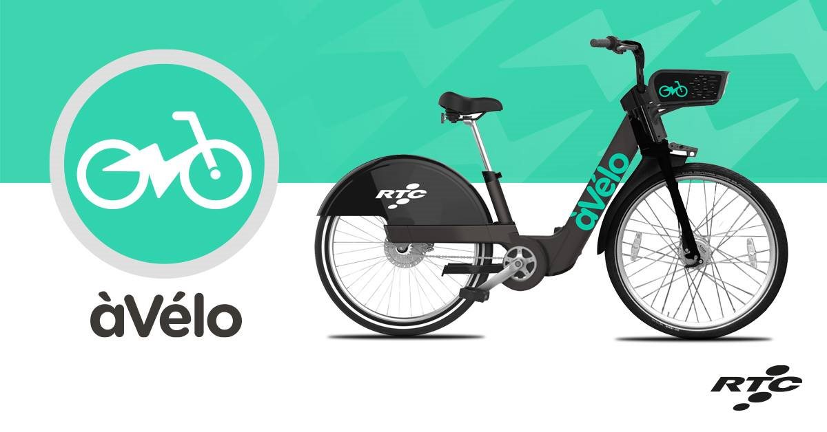 logo Vélo et image d'un vélo du service d'assistance àVélo du Réseau de transport de la Capitale