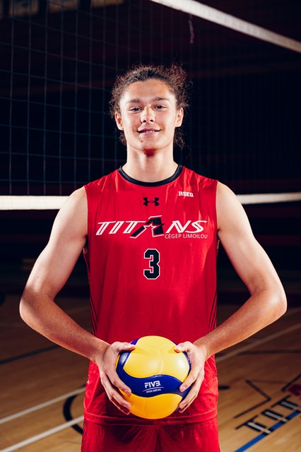 Thomas Boccardi, athlète masculin sport-études 2023 en volleyball divison 1