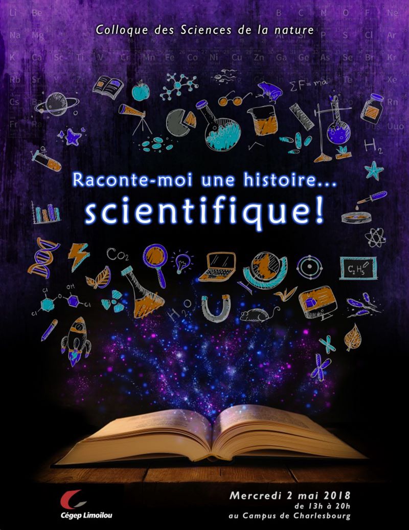 Affiche Sciences de la nature colloque 2018