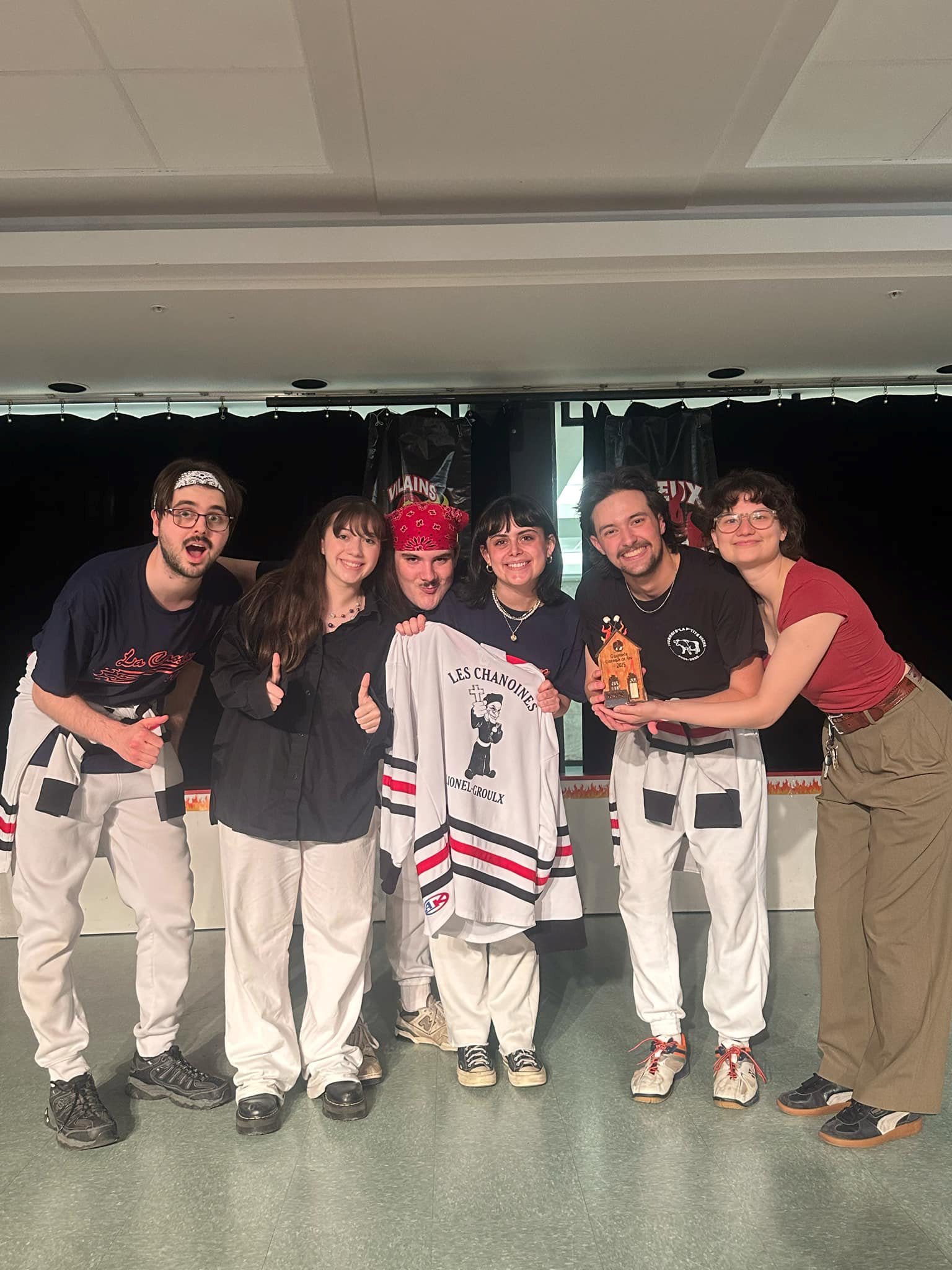 Membre de l'équipe d'improvisation des Chanoines du Collège Lionel-Groulx